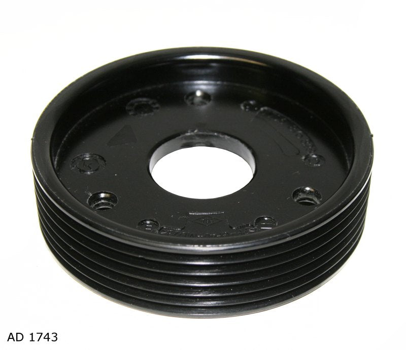 Poulie de pompe de direction assistée pour Renault 1.9 dTi — 93 mm, 6PK, 3 trous — AD 1743 — vue 1