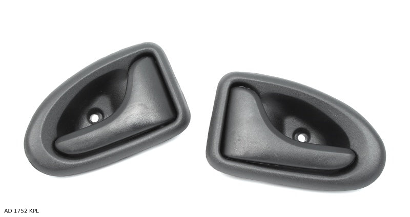 Paire de poignées intérieures gauche et droite pour Renault Mégane, Master à partir de 1998 et Trafic à partir de 2001 — AD 1752-KPL — vue 1
