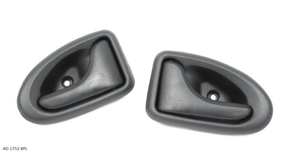 Paire de poignées intérieures gauche et droite pour Renault Mégane, Master à partir de 1998 et Trafic à partir de 2001 — AD 1752-KPL — vue 1