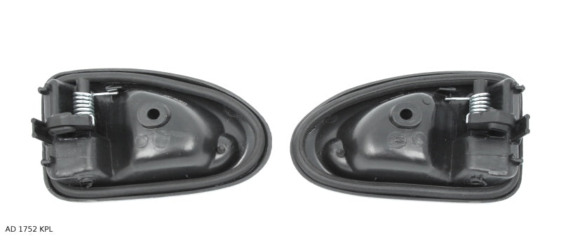Paire de poignées intérieures gauche et droite pour Renault Mégane, Master à partir de 1998 et Trafic à partir de 2001 — AD 1752-KPL — vue 2
