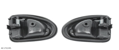 Paire de poignées intérieures gauche et droite pour Renault Mégane, Master à partir de 1998 et Trafic à partir de 2001 — AD 1752-KPL — vue 2