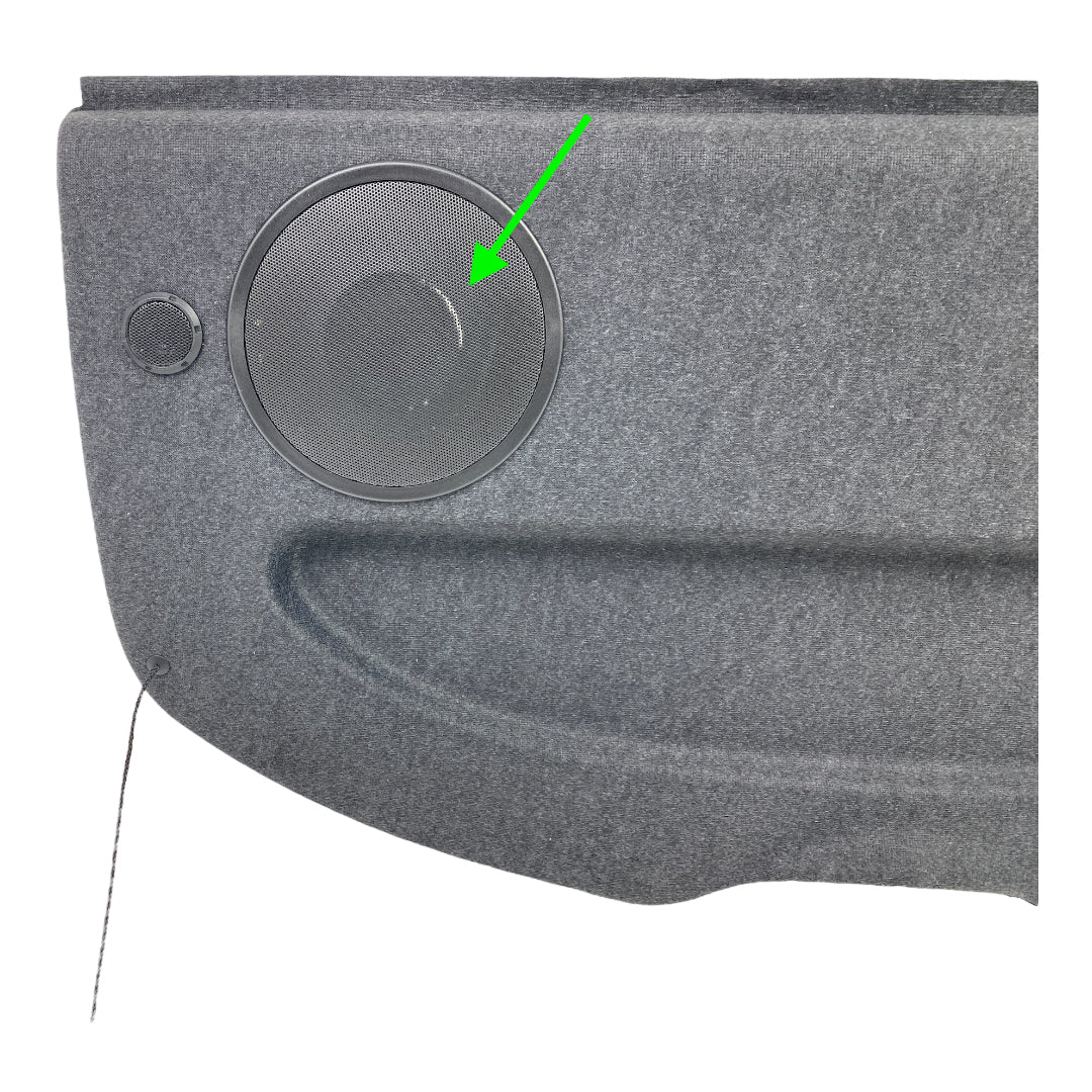 Pièce d'origine Plage arrière avec quatre haut-parleurs pour Renault Megane II 7711223605