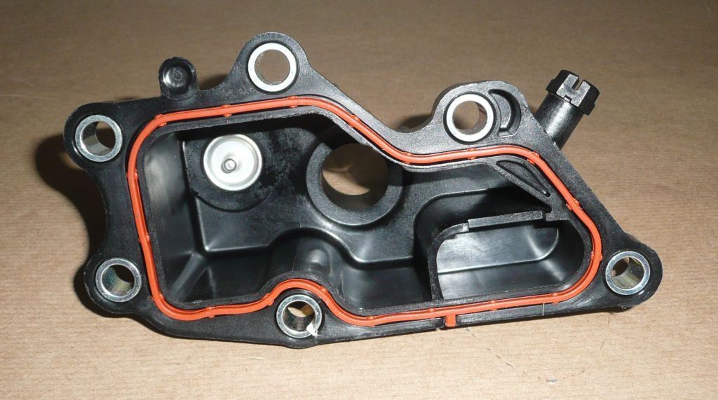 Boîtier de thermostat d’origine Renault 110601903R sans emballage d’origine — face de montage