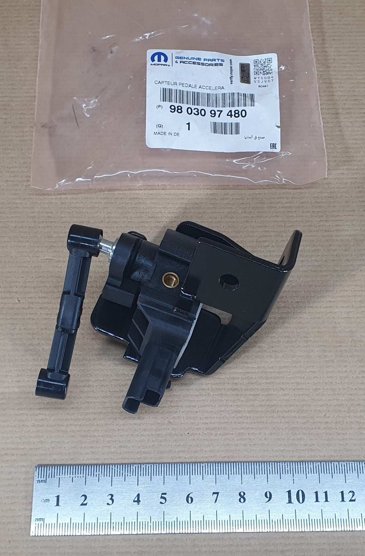 Capteur de réglage des projecteurs d’origine pour Citroën DS5 — 9803097480 — vue 1