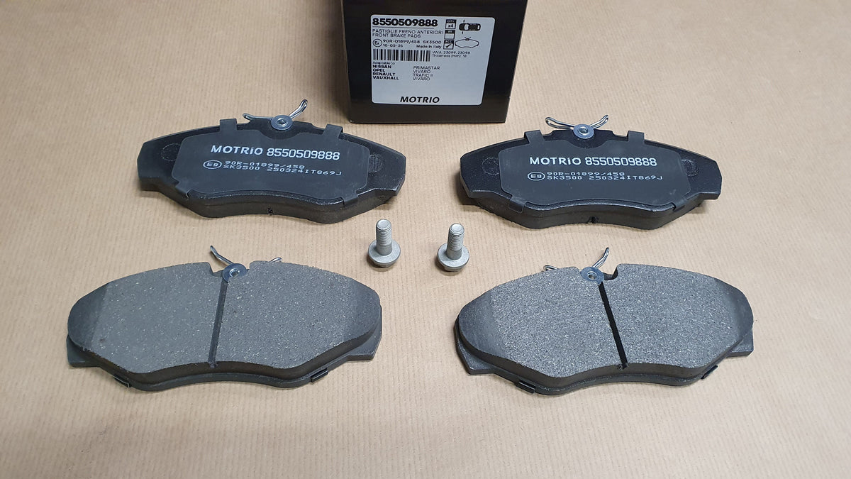 Plaquettes de frein avant pour Renault Trafic II 1.9/2.0dCi — 8550509888 — vue 1