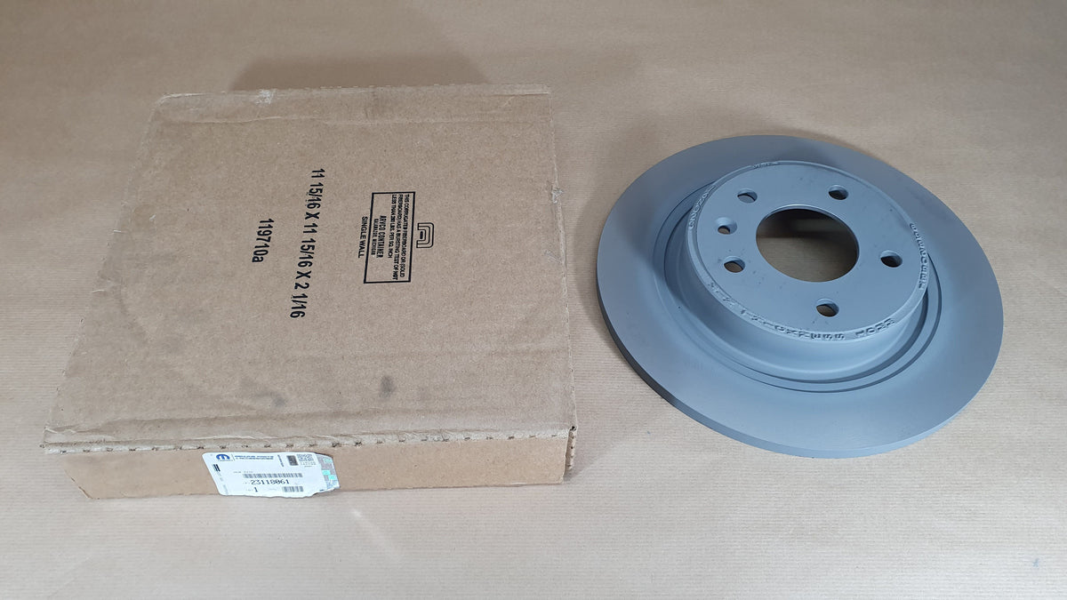 Disque de frein arrière pour Opel Ampera — 23118061 — vue 1