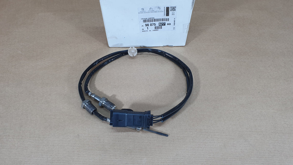 Capteur de température des gaz d’échappement pour Citroën C4 2.0HDi Blue HDi — 9807562780 — vue 1