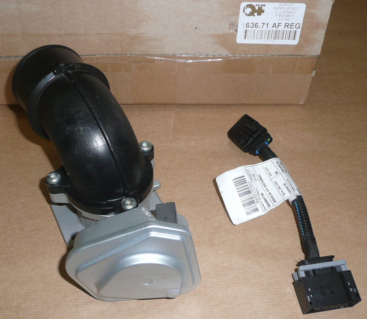 Boîtier papillon pour Citroën Jumper / Boxer 3.0Hd — 1636.71 AF REG — vue 1