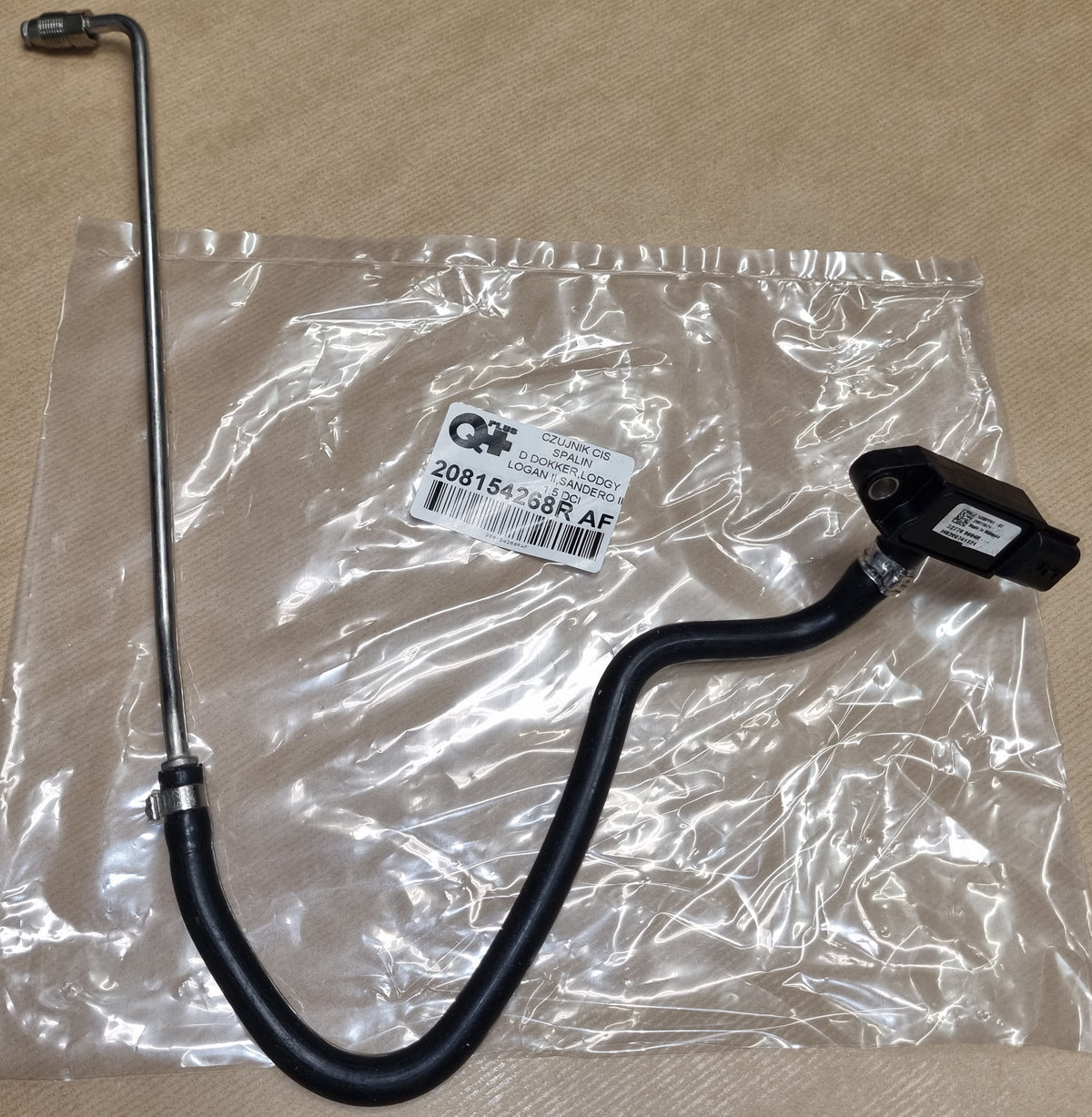 Capteur de pression des gaz d’échappement d’origine pour Dacia Dokker / Lodgy 1.5dCi — 208154268R AF — vue 1