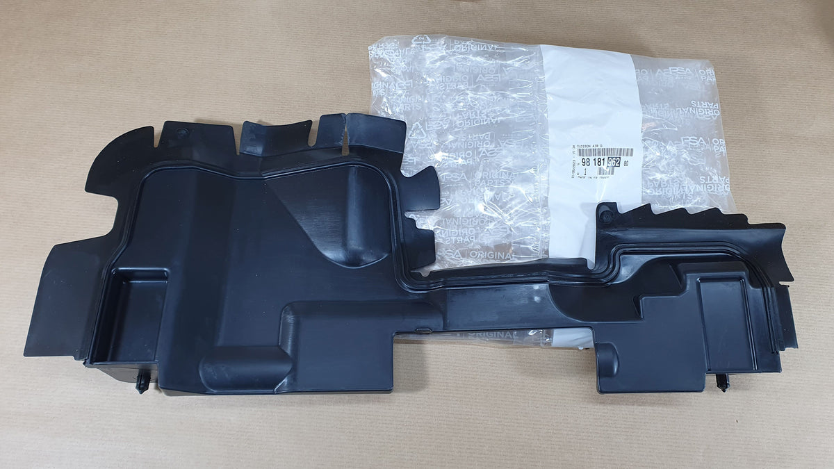 Déflecteur d’air côté gauche pour Peugeot 308 II — 9818196280 — vue 1
