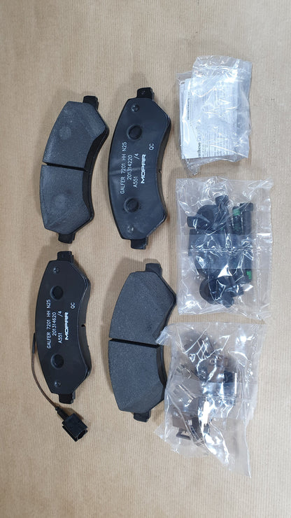 Plaquettes de frein avant pour Opel Movano-E — 1695238380 — vue 2