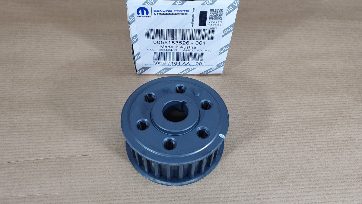 Pignon de vilebrequin pour Alfa Romeo 159 2.4JTD — 55183526 — vue 1