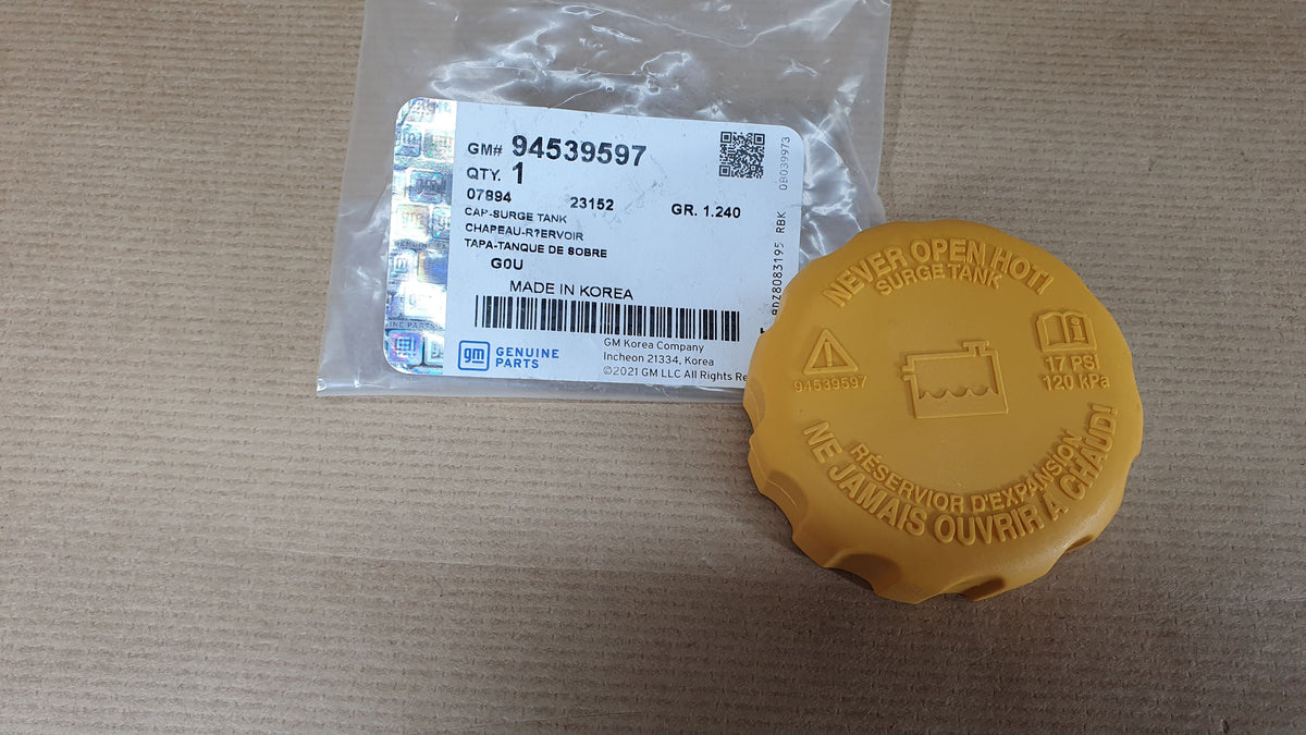 Bouchon de réservoir de liquide pour Opel Corsa A 1.2/1.4 — 94539597 — vue 1