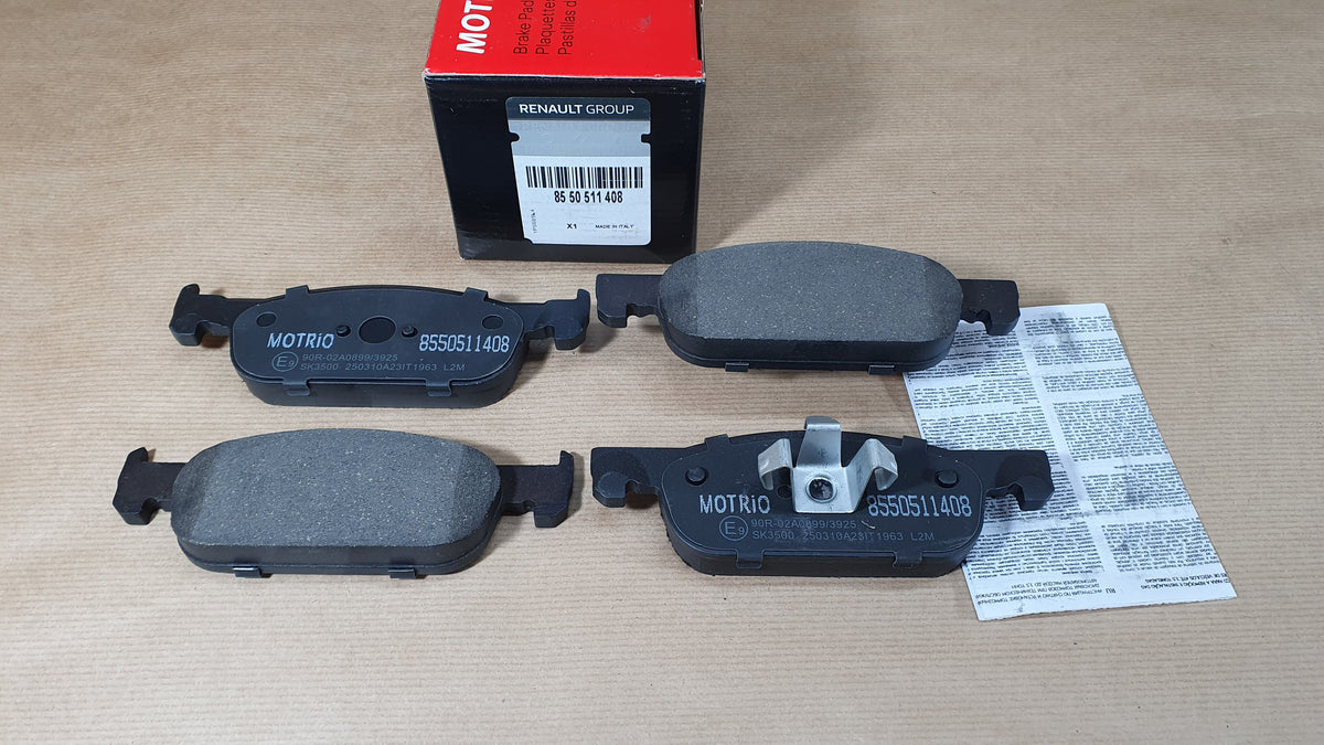 Plaquettes de frein avant pour Renault Clio IV / Twingo III — 8550511408 — vue 1