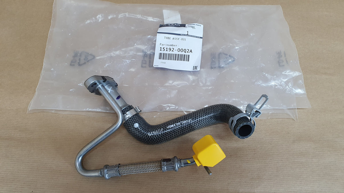 Conduite de lubrification de turbo pour Nissan NV400 2.3dCi — 1519200Q2A — vue 1