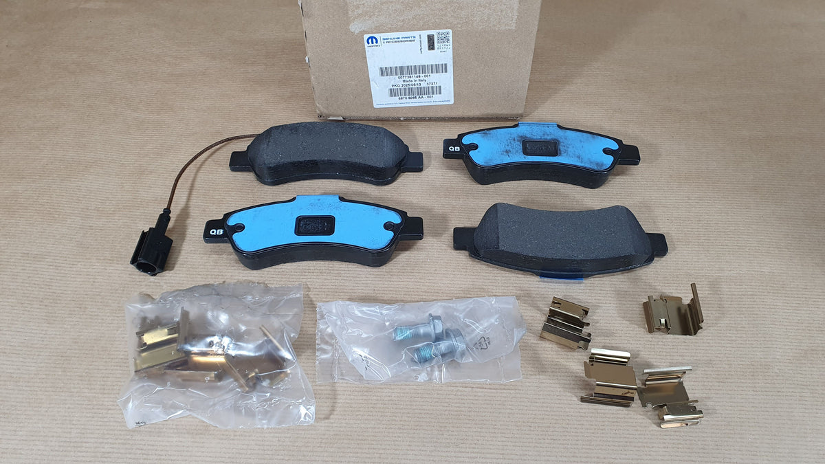 Plaquettes de frein arrière pour Fiat Ducato — 77361148 — vue 1