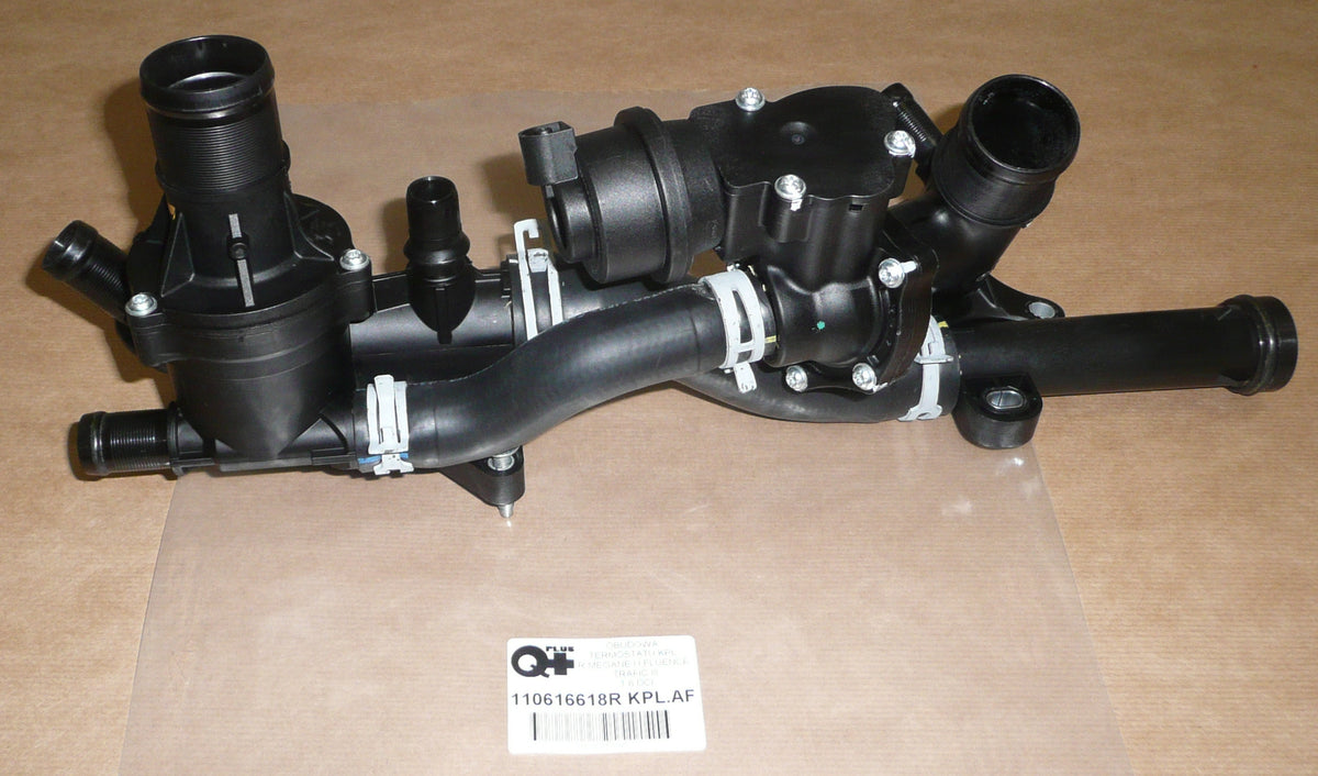 Boîtier de thermostat pour Renault Mégane III 1.6dCi — 110616618R KPL.AF — vue 1