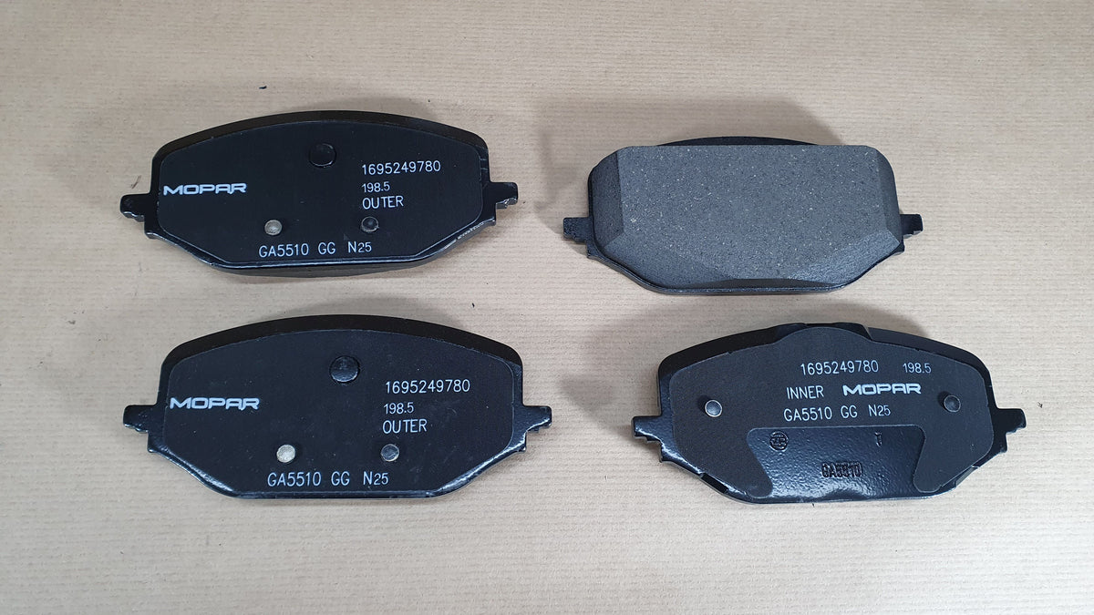 Plaquettes de frein avant pour Citroën C5 Aircross II — 1695249780 — vue 2