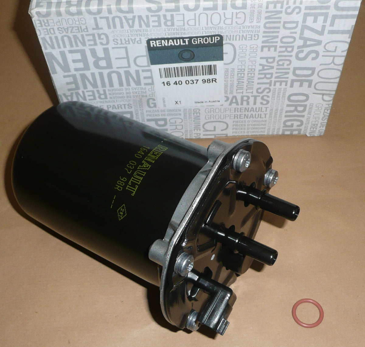 Filtre à carburant avec boîtier pour Renault Master III 2.3dCi — 164003798R — vue 1
