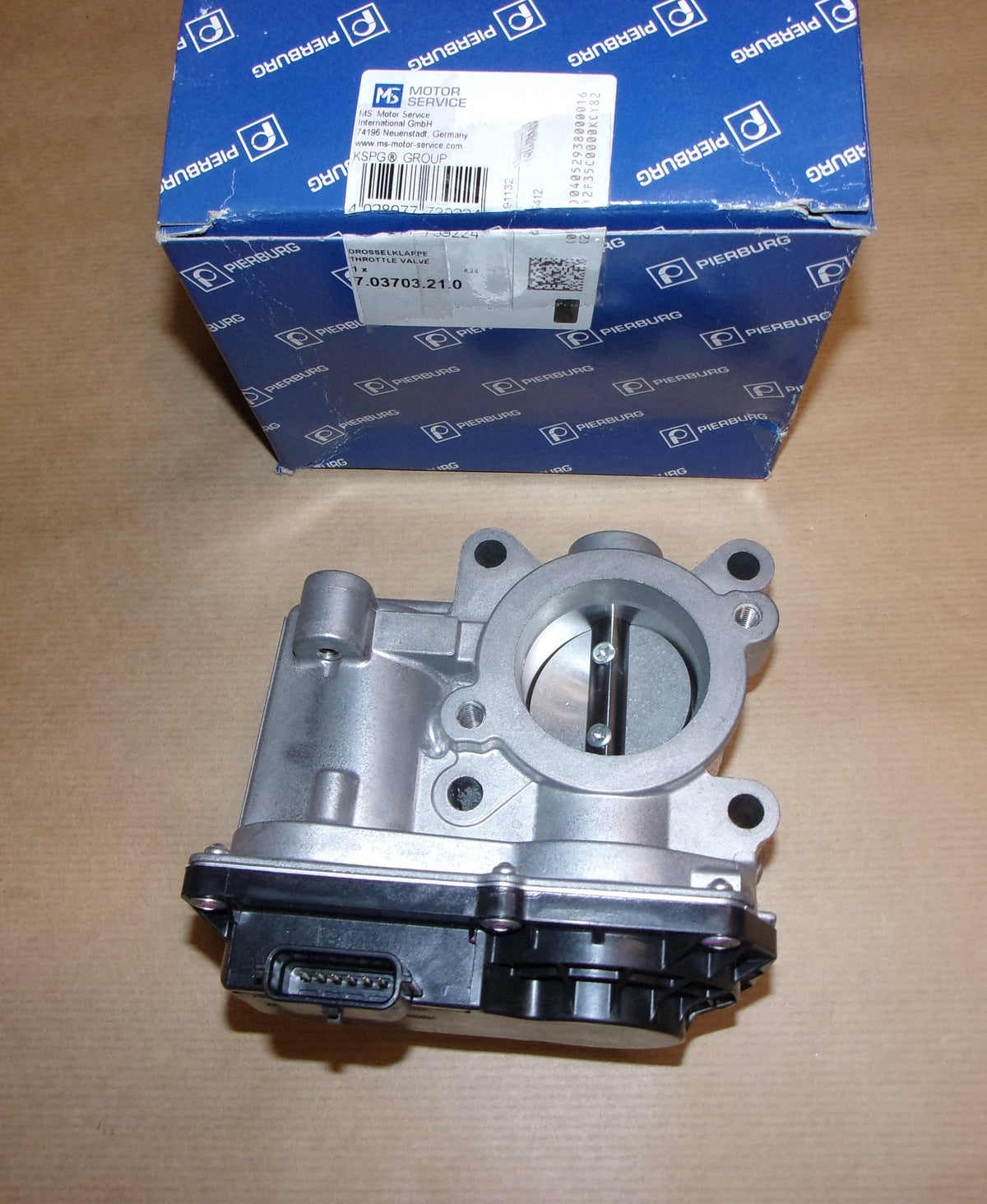 Boîtier papillon pour Renault Laguna III 2.0 16V — PIE 7.03703.21.0 — vue 1