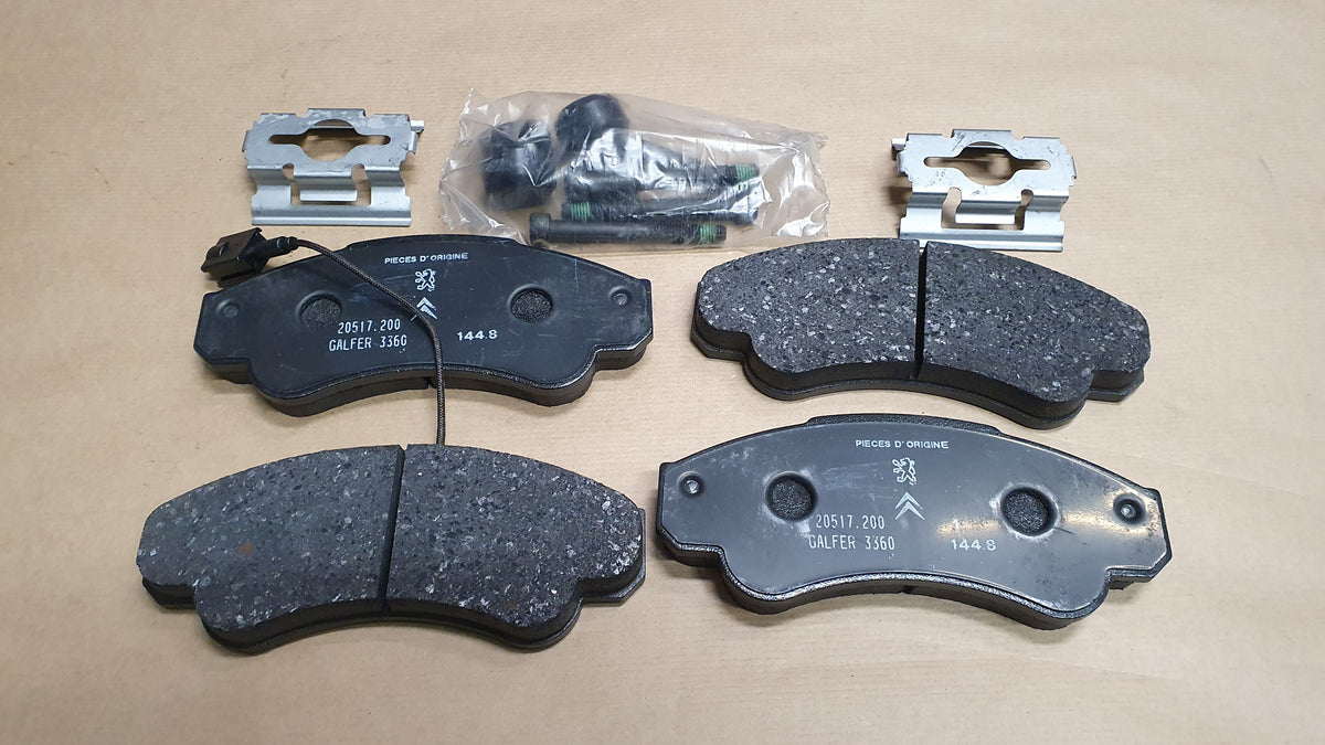 Plaquettes de frein pour Citroën Jumper 2.8 HDi — 4252.44 — vue 2