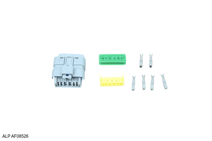 Connecteur électrique à 6 broches sans fils pour Citroën, Peugeot et Renault — ALP AF08526 — vue 1