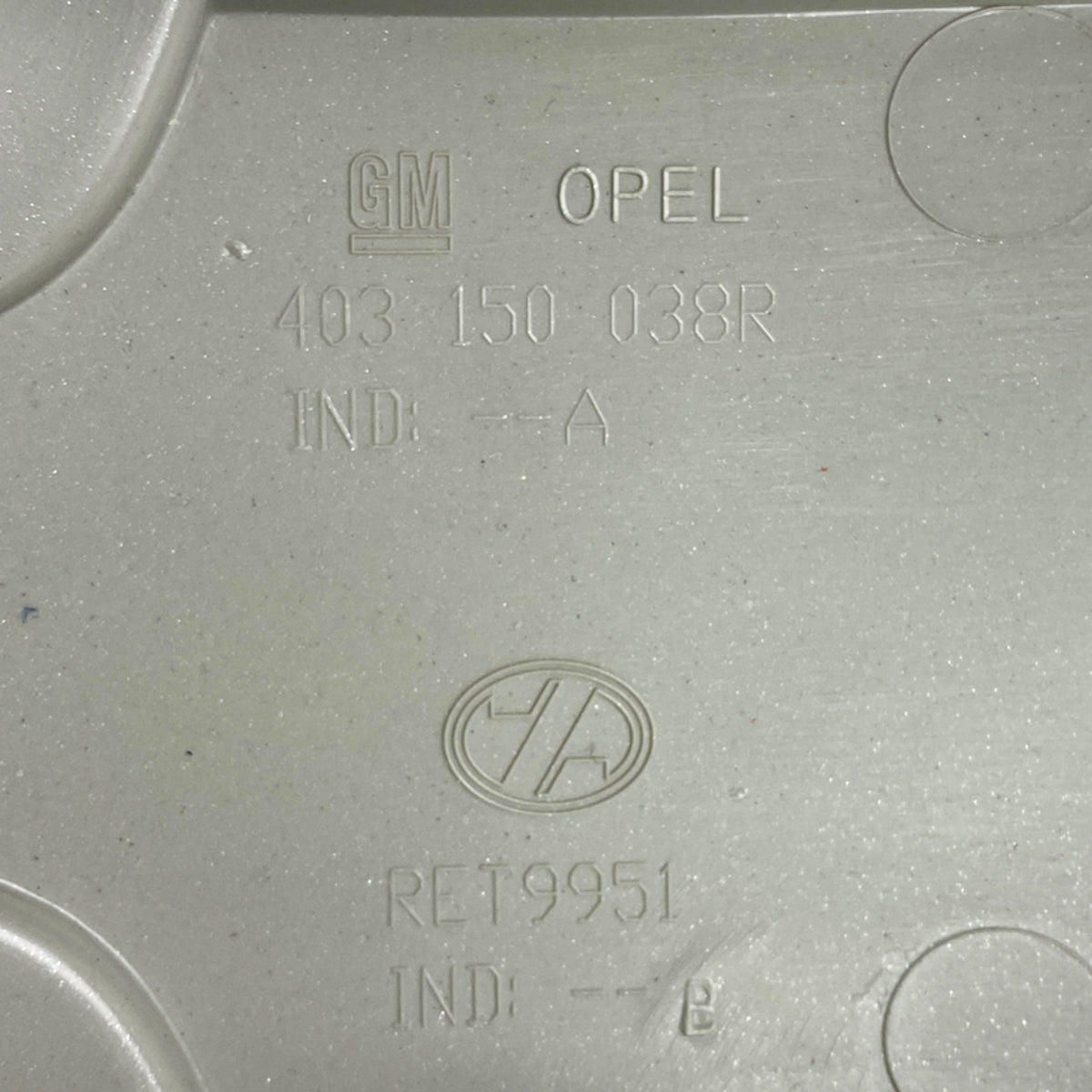 Pièce d'origine Enjoliveur 16 pouces pour Renault Master III 403150037R