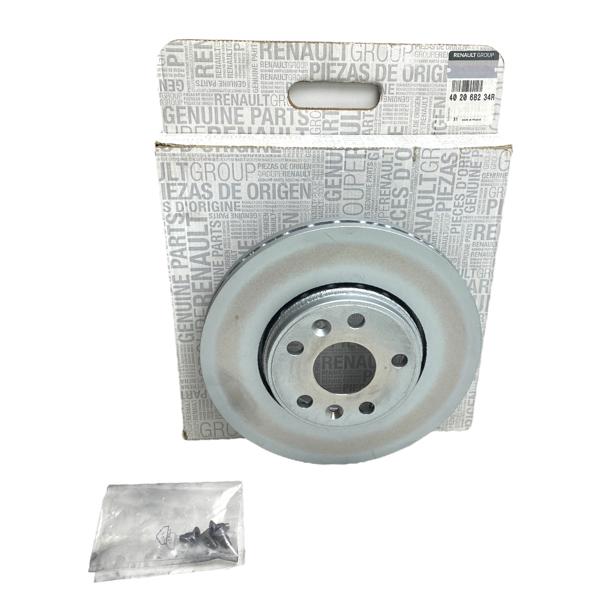 Pièce d'origine Disque de frein avant pour Renault Kangoo II Mercedes Citan 402068234R