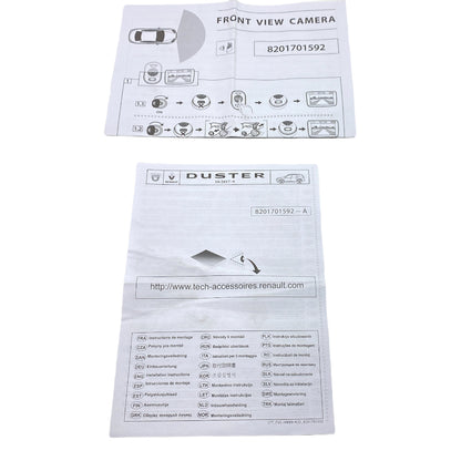 Pièce d'origine Caméra avant 180 degrés pour Dacia Duster II 8201701592