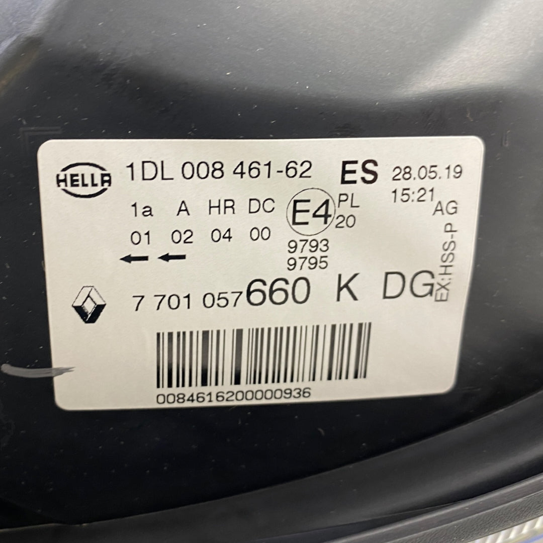 Pièce d'origine Phare avant droit xénon pour Renault Clio II 7701057660