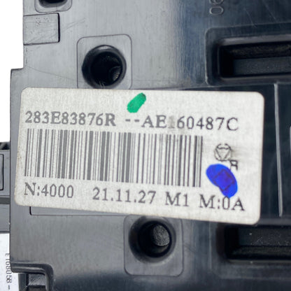 Pièce d'origine Panneau de commande calculateur pour Renault Clio V 283E83876R