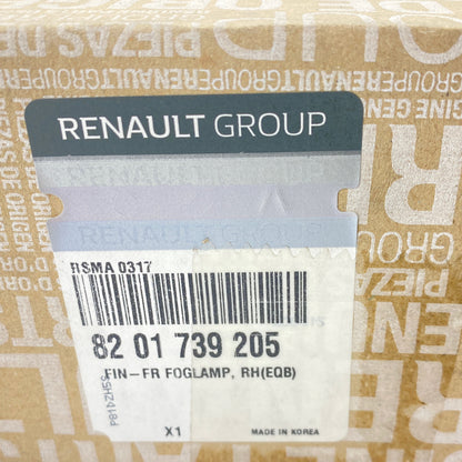 Pièce d'origine Grille de pare-chocs droite pour Renault Arkana 8201739205
