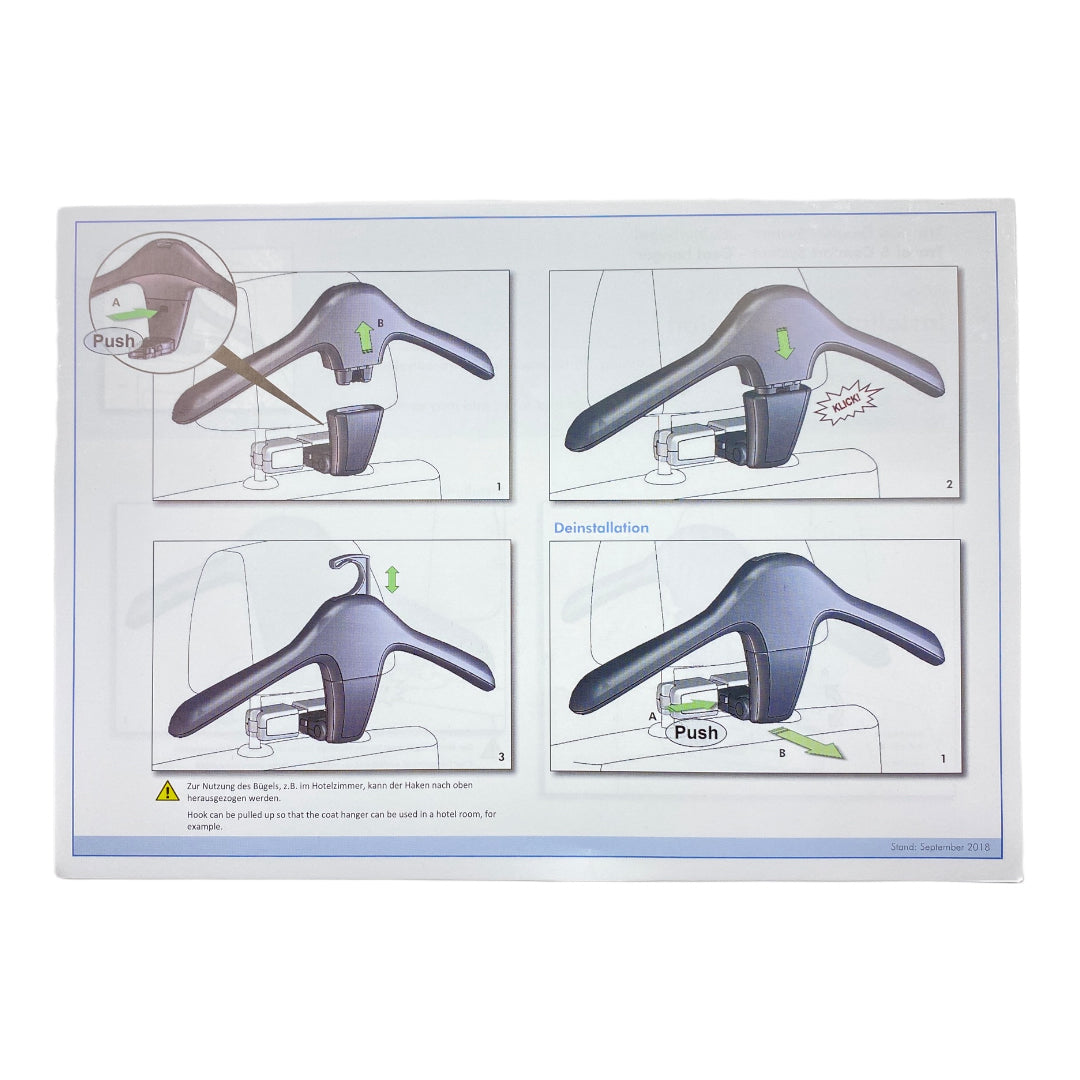 Pièce d'origine Cintre porte-vêtement pour Opel Nissan Renault Fiat Dacia 7711785946