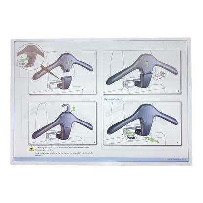 Pièce d'origine Cintre porte-vêtement pour Opel Nissan Renault Fiat Dacia 7711785946