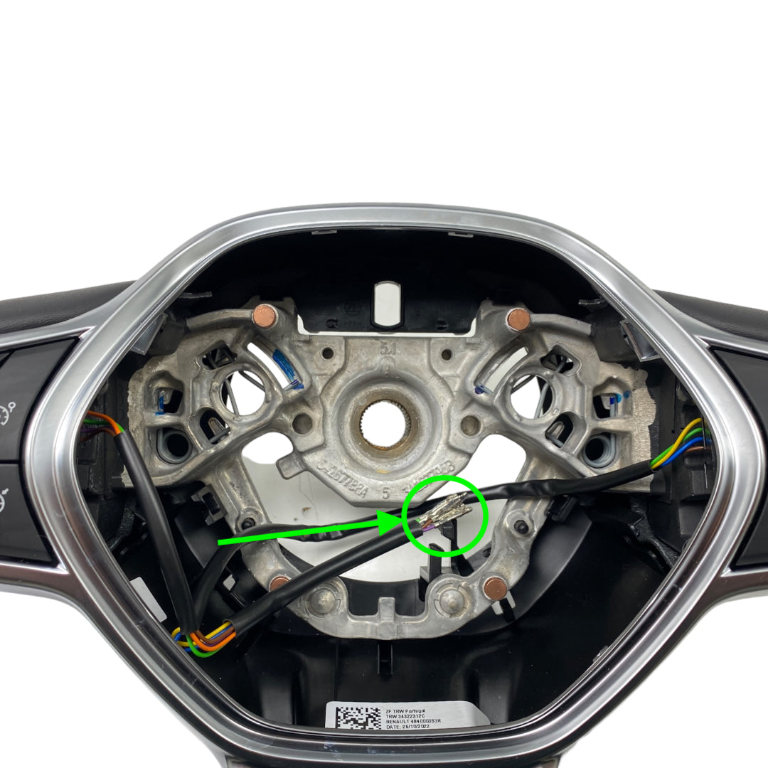 Pièce d'origine Volant pour Renault Kangoo III Clio V Captur II Trafic IV 484000383R