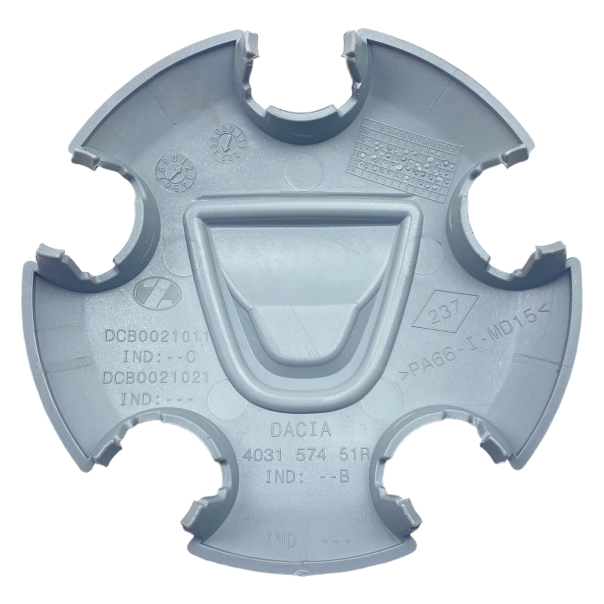 Pièce d'origine Enjoliveur cache-moyeu pour Dacia Duster I Duster II 403157451R