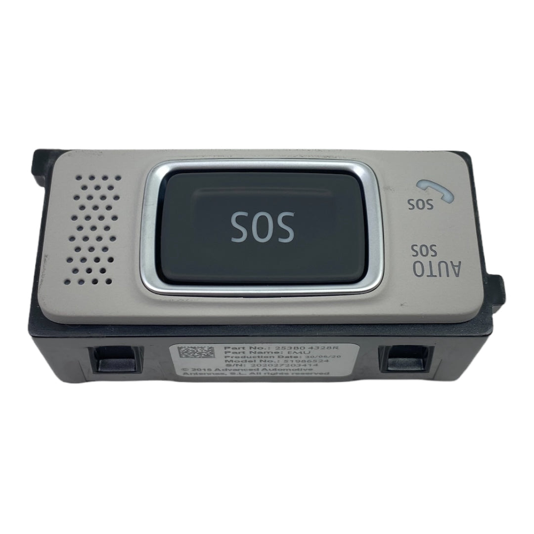 Pièce d'origine Bouton SOS pour Renault Nissan Dacia 253B04328R