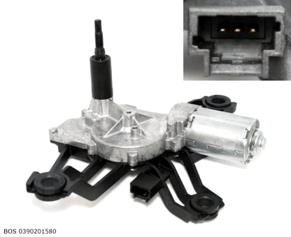 Moteur d’essuie-glace arrière Bosch pour Peugeot Partner avec hayon — BOS 0390201580 — vue 1