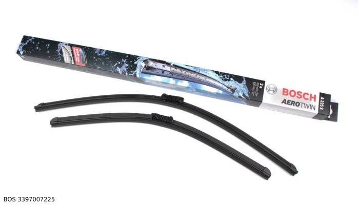 Jeu de balais d’essuie-glace Bosch pour Citroën Jumper et Peugeot Boxer à partir de 2006 — 650 / 550 mm — BOS 3397007225 — vue 1