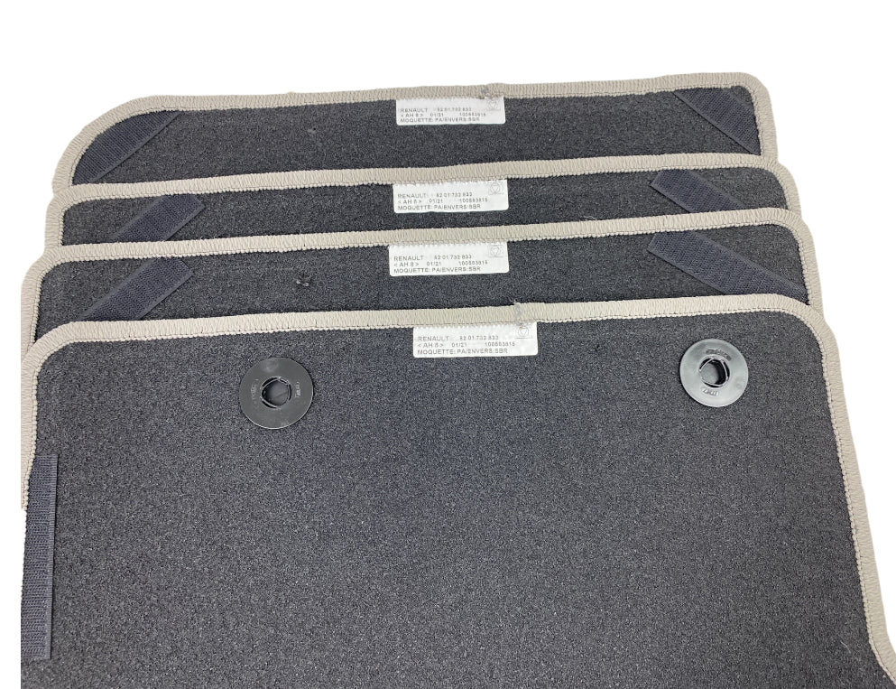 Pièce d'origine Tapis de sol en velours pour Renault Zoe ZE 8201732833