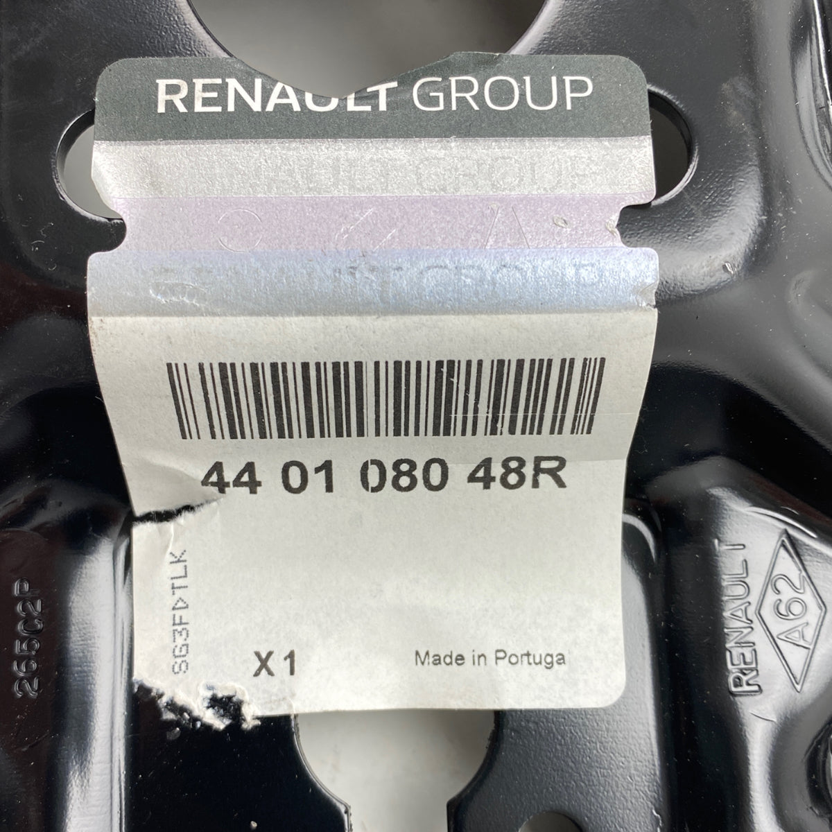 Pièce d'origine Flasque de frein arrière gauche pour Renault Dacia 440108048R