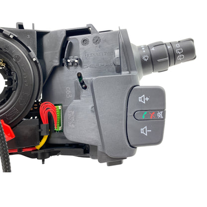 Pièce d'origine Commodo de colonne de direction avec contacteur tournant pour Renault Kangoo II 255677645R