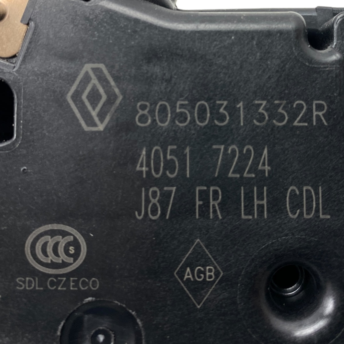 Pièce d'origine Serrure de porte avant gauche pour Renault Captur I 805031332R