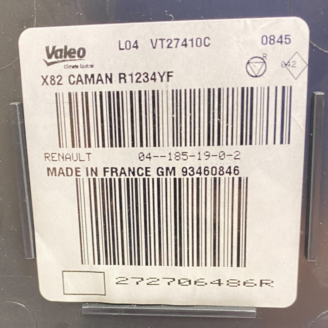 Pièce d'origine Bloc chauffage échangeur thermique pour Renault Trafic III Opel Vivaro B 272706486R