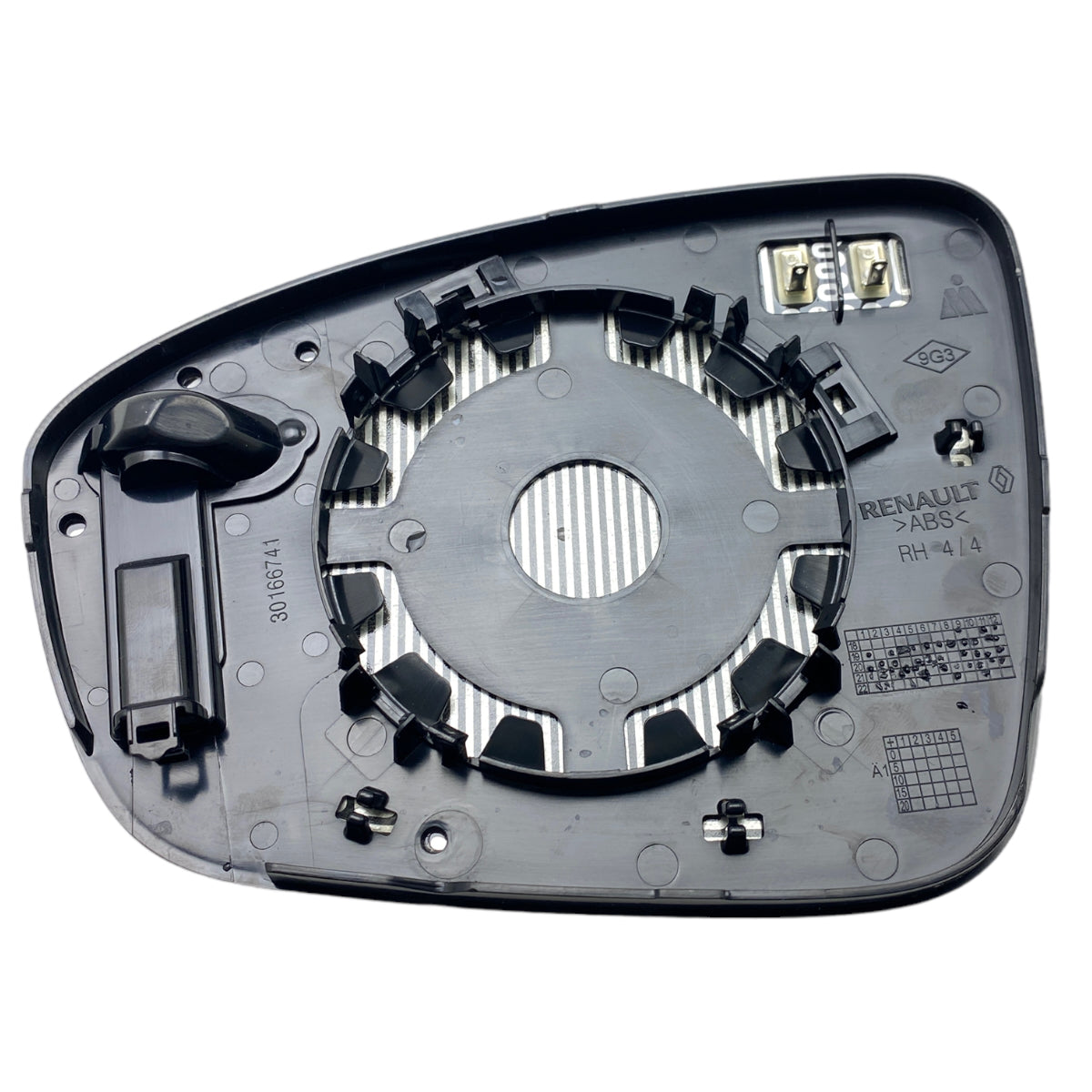 Pièce d'origine Verre de rétroviseur droit BLIS pour Renault Clio V 963657198R