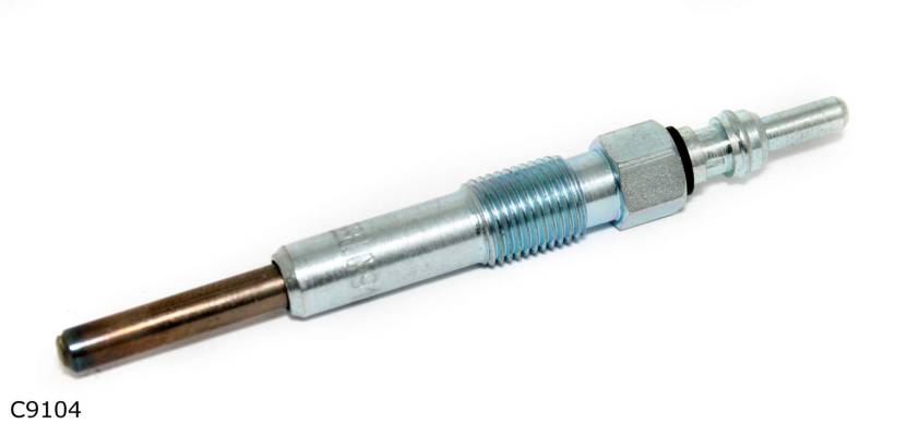 Bougie de préchauffage pour Renault 1.5 dCi et 1.9 dCi / dTi — C9104 — vue 1