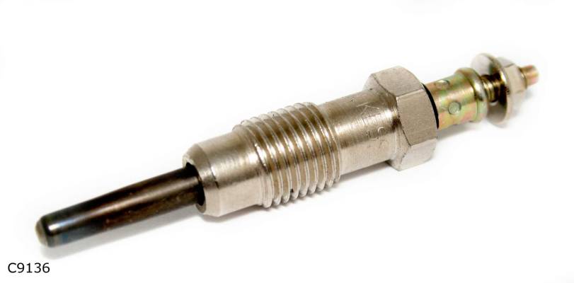Bougie de préchauffage pour Citroën et Peugeot 1.4 D et Renault 2.5 D — C9136 — vue 1