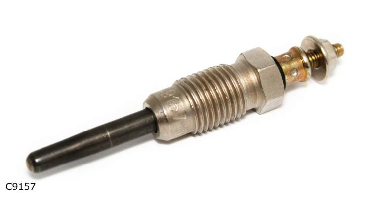 Bougie de préchauffage pour Renault 1.9 D à partir de 1994 — cote fournisseur 25 mm — C9157 — vue 1