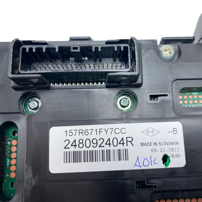 Pièce d'origine Combiné d'instruments pour Dacia Sandero III Logan III Jogger 248092404R