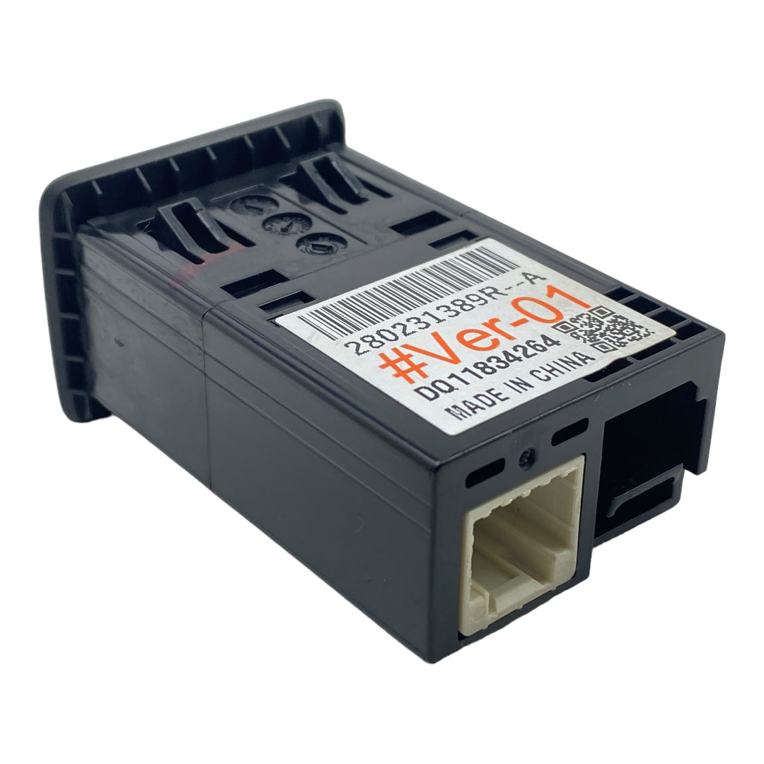Pièce d'origine Prise USB pour Dacia Duster Sandero Logan Jogger 280231389R